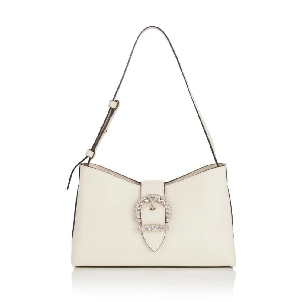 NWT Jimmy Choo Cheri Milk Hobo Shoulder Bag